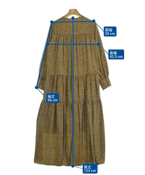 B MING LIFE STORE by BEAMS（ビーミングライフストアバイビームス）ワンピース 茶 サイズ:S レディース/2200634895050