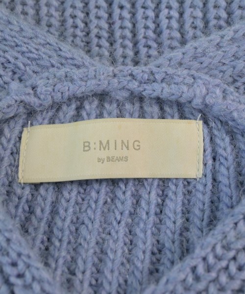 B MING LIFE STORE by BEAMS（ビーミングライフストアバイビームス）ニット・セーター 紫 サイズ:F レディース/2200637917056