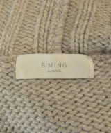 B MING LIFE STORE by BEAMS（ビーミングライフストアバイビームス）ニット・セーター ベージュ サイズ:F レディース/2200651051095