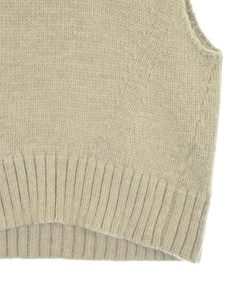 B MING LIFE STORE by BEAMS（ビーミングライフストアバイビームス）ニット・セーター ベージュ サイズ:ONE レディース/2200665171017