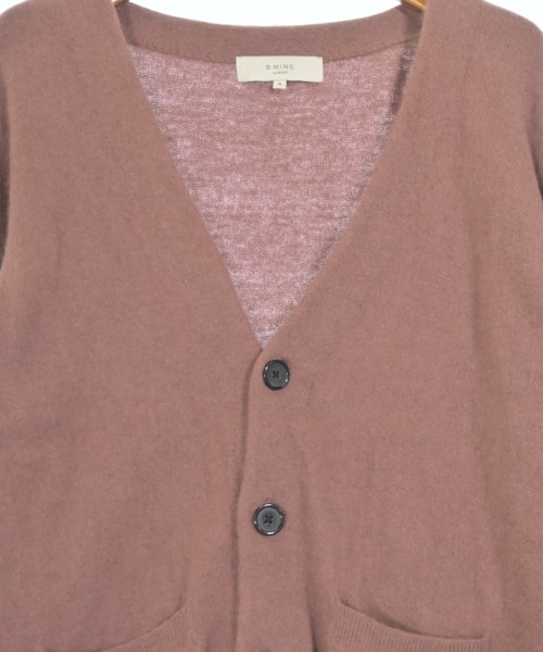 B MING LIFE STORE by BEAMS（ビーミングライフストアバイビームス）カーディガン ピンク サイズ:S レディース/2200663519026
