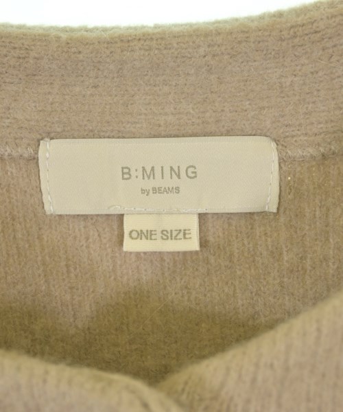 B MING LIFE STORE by BEAMS（ビーミングライフストアバイビームス）カーディガン ベージュ サイズ:F レディース/2200726662034