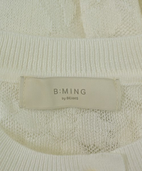 B MING LIFE STORE by BEAMS（ビーミングライフストアバイビームス）カーディガン 白 サイズ:-(M位) レディース/2200730893134
