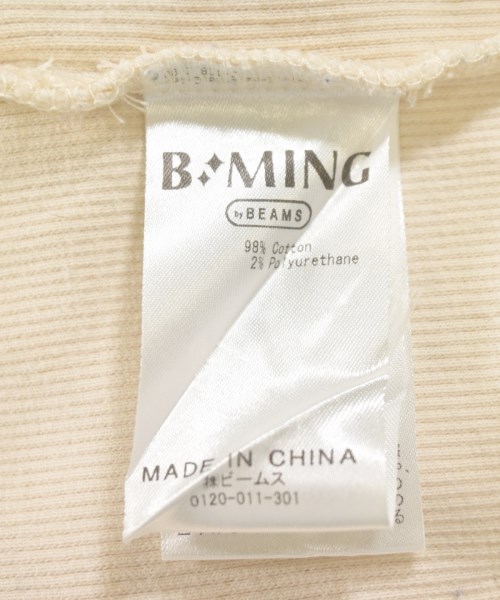 B MING LIFE STORE by BEAMS（ビーミングライフストアバイビームス）タンクトップ 白 サイズ:-(XS位) レディース/2200722221082