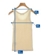 B MING LIFE STORE by BEAMS（ビーミングライフストアバイビームス）タンクトップ 白 サイズ:-(XS位) レディース/2200722221082