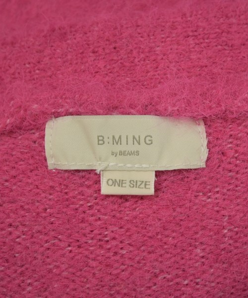 B MING LIFE STORE by BEAMS（ビーミングライフストアバイビームス）カーディガン ピンク サイズ:ONE レディース/2200721985091