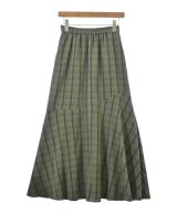 B MING LIFE STORE by BEAMS（ビーミングライフストアバイビームス）ロング・マキシ丈スカート カーキ サイズ:M レディース/2200680284037