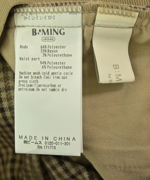 B MING LIFE STORE by BEAMS（ビーミングライフストアバイビームス）その他 ベージュ サイズ:M レディース/2200682002080