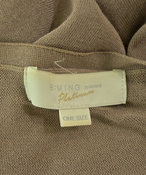 B MING LIFE STORE by BEAMS（ビーミングライフストアバイビームス）カーディガン 茶 サイズ:ONE レディース/2200686178057