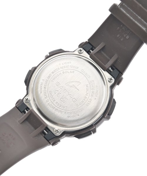 CASIO Baby-G（カシオベイビージー）腕時計 茶 サイズ:- レディース/2200622697093