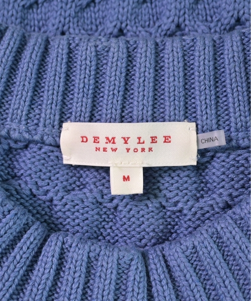 DEMYLEE（デミリー）ニット・セーター 青 サイズ:M メンズ/2200464327110