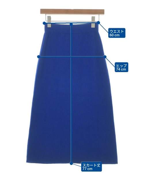 DEMYLEE（デミリー）ロング・マキシ丈スカート 青 サイズ:XS レディース/2200639441030