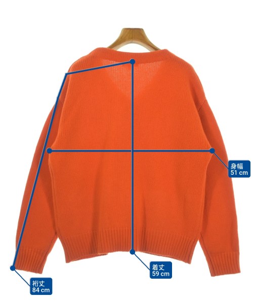 DEMYLEE（デミリー）カーディガン オレンジ サイズ:S レディース/2200615351384