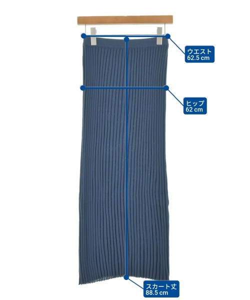 DEMYLEE（デミリー）ロング・マキシ丈スカート 紺 サイズ:S レディース/2200631134947
