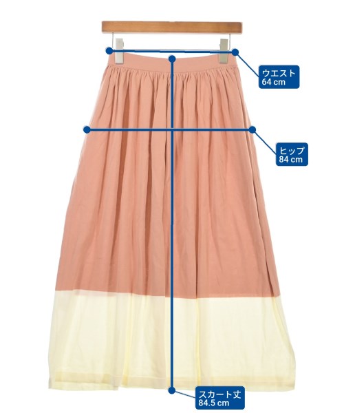 DEMYLEE（デミリー）ロング・マキシ丈スカート ピンク サイズ:S レディース/2200631138266