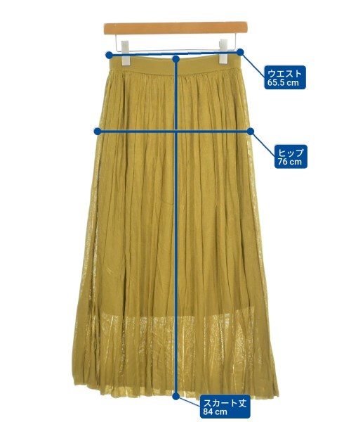 DEMYLEE（デミリー）ロング・マキシ丈スカート 緑 サイズ:S レディース/2200631144472