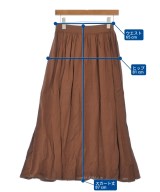 DEMYLEE（デミリー）ロング・マキシ丈スカート 茶 サイズ:S レディース/2200631144588