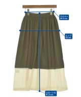 DEMYLEE（デミリー）ロング・マキシ丈スカート カーキ サイズ:XS レディース/2200631146643