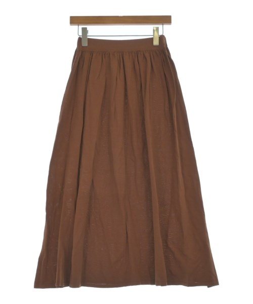 DEMYLEE(デミリー)ロング・マキシ丈スカート 茶 サイズ:XS/2200631146650