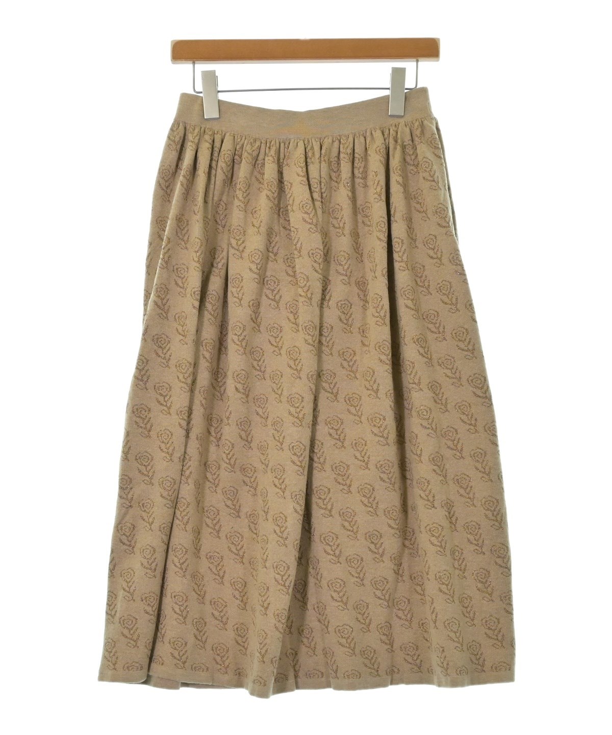 DEMYLEE（デミリー）ロング・マキシ丈スカート ベージュ サイズ:S