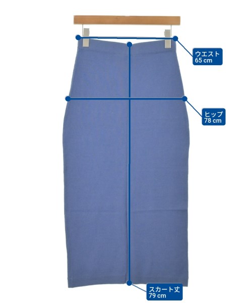DEMYLEE（デミリー）ロング・マキシ丈スカート 青 サイズ:S レディース/2200631147589