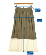 DEMYLEE（デミリー）ロング・マキシ丈スカート カーキ サイズ:XS レディース/2200631148401