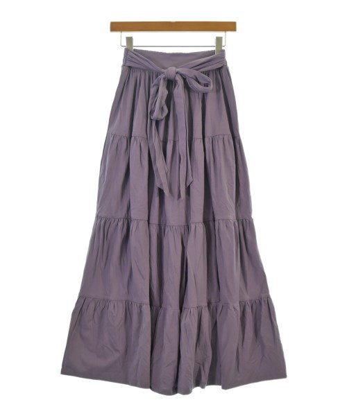 DEMYLEE(デミリー)ロング・マキシ丈スカート 紫 サイズ:XS/2200631148906