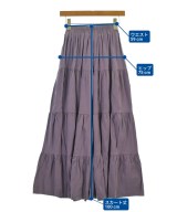 DEMYLEE（デミリー）ロング・マキシ丈スカート 紫 サイズ:XS レディース/2200631148906