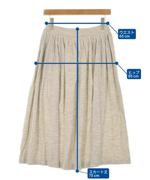 DEMYLEE（デミリー）ロング・マキシ丈スカート ベージュ サイズ:S レディース/2200631149415