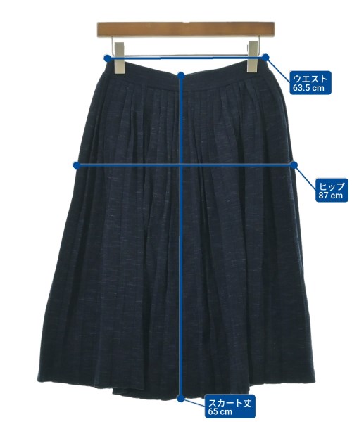 DEMYLEE（デミリー）ロング・マキシ丈スカート 紺 サイズ:S レディース/2200631155249