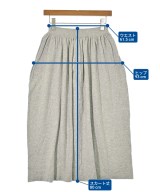 DEMYLEE（デミリー）ロング・マキシ丈スカート グレー サイズ:XS レディース/2200631155775