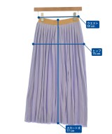 DEMYLEE（デミリー）ロング・マキシ丈スカート 紫 サイズ:XS レディース/2200631158349