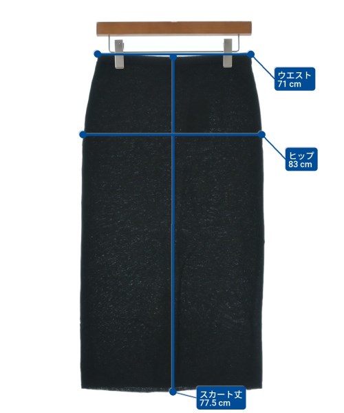 DEMYLEE（デミリー）ロング・マキシ丈スカート 黒 サイズ:S レディース/2200631160748