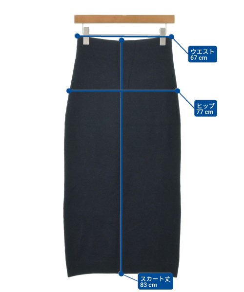 DEMYLEE（デミリー）ロング・マキシ丈スカート 紺 サイズ:S レディース/2200631161035