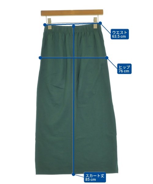 DEMYLEE（デミリー）ロング・マキシ丈スカート 緑 サイズ:S レディース/2200631161127