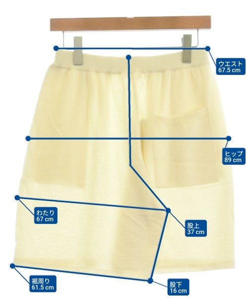 DEMYLEE（デミリー）ショートパンツ 白 サイズ:S レディース/2200631166863