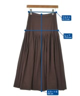 DEMYLEE（デミリー）ロング・マキシ丈スカート 茶 サイズ:XS レディース/2200631167457