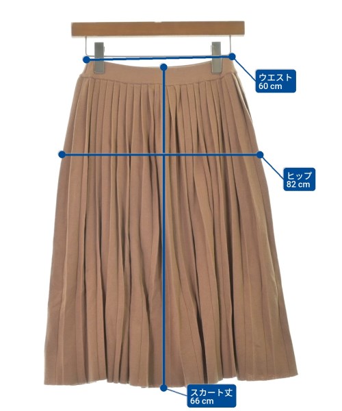 DEMYLEE（デミリー）ロング・マキシ丈スカート 茶 サイズ:XS レディース/2200631167686