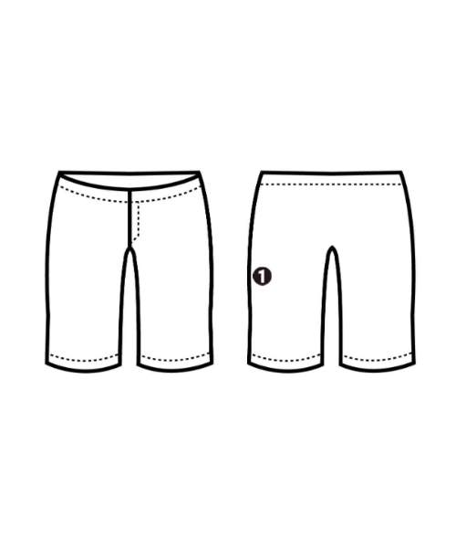 DEMYLEE（デミリー）ショートパンツ 黄 サイズ:XS レディース/2200631175148