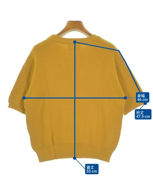 DEMYLEE（デミリー）ニット・セーター 黄 サイズ:S レディース/2200631179986