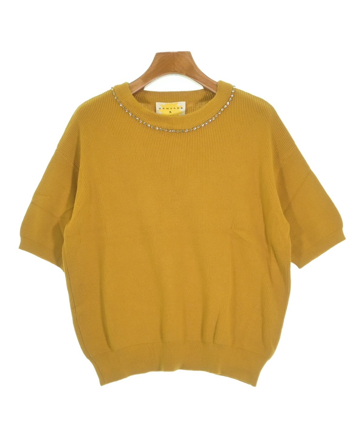 DEMYLEE（デミリー）ニット・セーター 黄 サイズ:S レディース