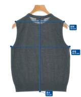 DEMYLEE（デミリー）ベスト グレー サイズ:S レディース/2200631183518