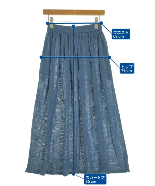 DEMYLEE（デミリー）ロング・マキシ丈スカート 青 サイズ:S レディース/2200631186564