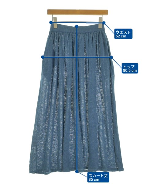 DEMYLEE（デミリー）ロング・マキシ丈スカート 青 サイズ:S レディース/2200631186793