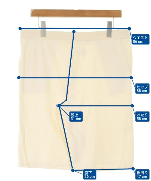 DEMYLEE（デミリー）ショートパンツ 白 サイズ:S レディース/2200631190950