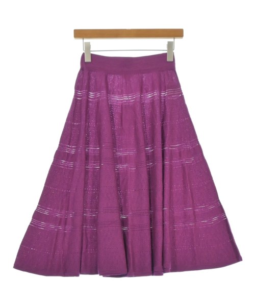 DEMYLEE(デミリー)ロング・マキシ丈スカート 紫 サイズ:XS/2200631191131
