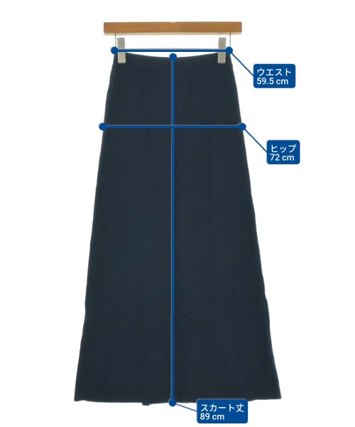 DEMYLEE（デミリー）ロング・マキシ丈スカート 紺 サイズ:XS レディース/2200631191193