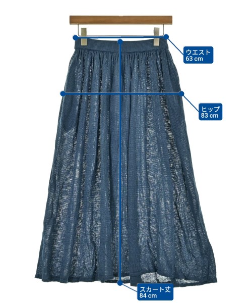 DEMYLEE（デミリー）ロング・マキシ丈スカート 青 サイズ:S レディース/2200631193555