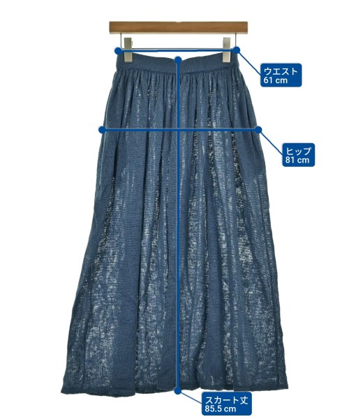 DEMYLEE（デミリー）ロング・マキシ丈スカート 青 サイズ:S レディース/2200631193562