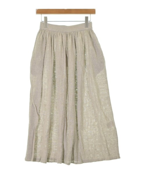 DEMYLEE(デミリー)ロング・マキシ丈スカート ベージュ サイズ:S/2200631193678